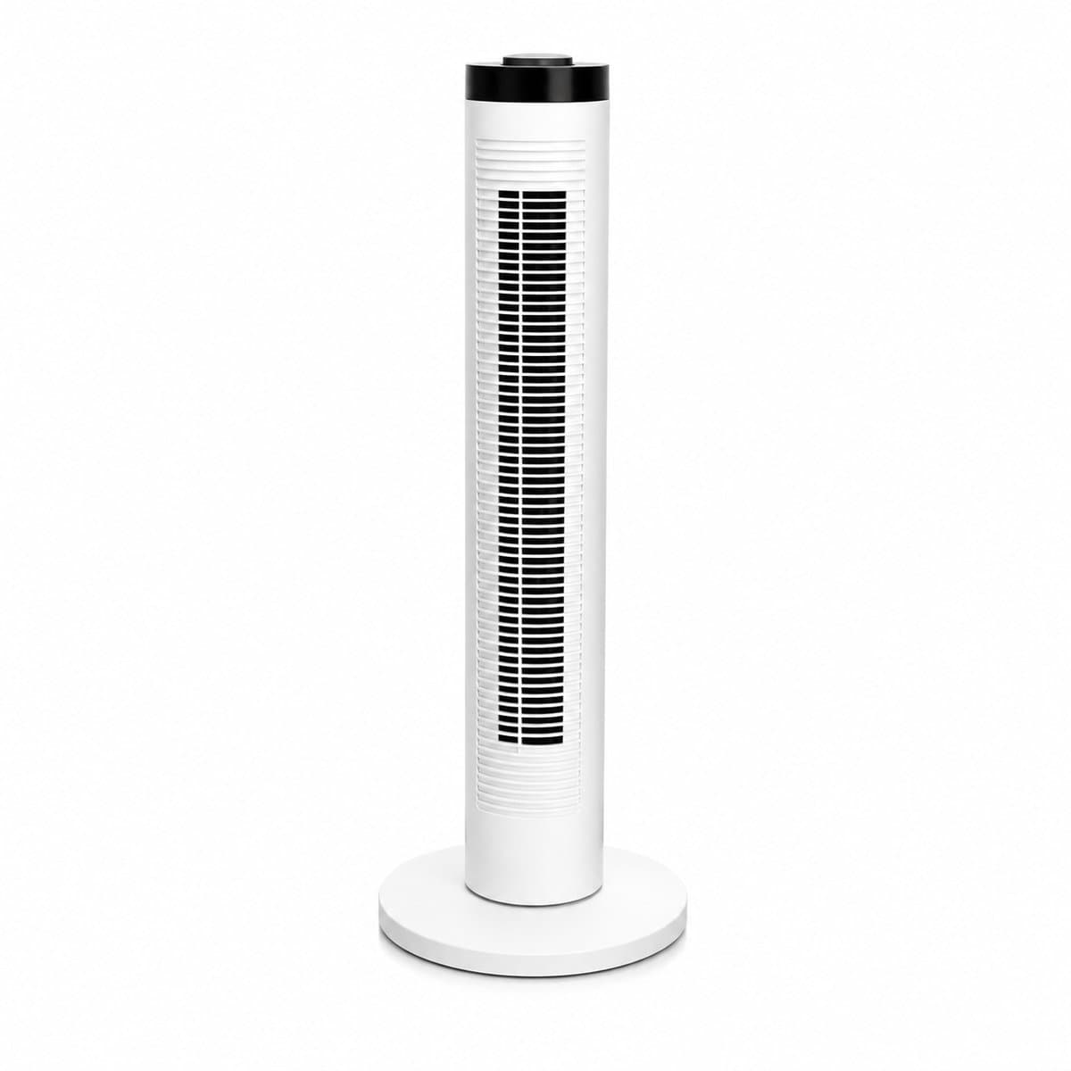 Bruinsma INEX Torenventilator - Verticale ventilator - Vloerventilator - Tafelventilator - Stil - Afstandsbediening - Oscillatie - 3 Snelheden - Timer 7,5 Uur - 45W - Staande Ventilator Voor Slaapkamer, Woonkamer En Kantoor - 81 CM - Wit — afbeelding 1