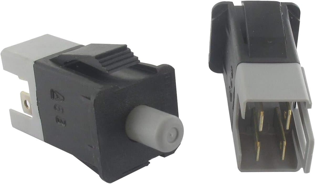 Contactslot Grasmaaier - Contactschakelaar Starter - Motor Starten - 4-polig Universeel - 1 stuk - Zwart — afbeelding 1