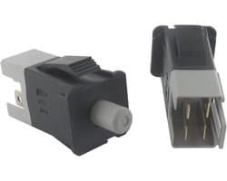 Contactslot Grasmaaier - Contactschakelaar Starter - Motor Starten - 4-polig Universeel - 1 stuk - Zwart
