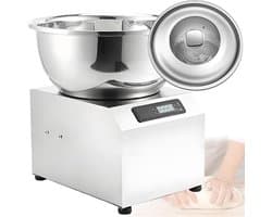 Deegmixer - Broodkneedmachine Deegkneedmachine - Deeg Mengen En Kneden - Afneembaar Bassin - 5/8 kg - Zilver