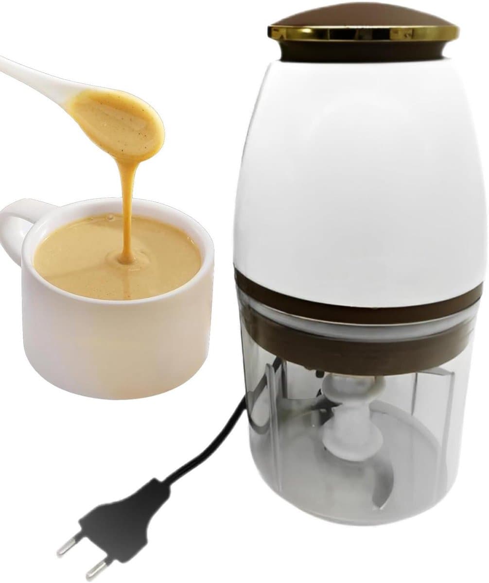 Elektrische Mengkom - Keukenmachine Hakselaar - Keukenbereidingen Maken - Gelijkmatige Nauwkeurigheid - 700 ml - Transparant — afbeelding 1
