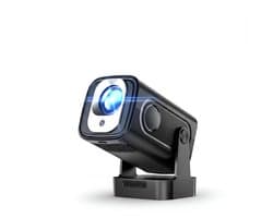 Lìon® Mini Beamer - Beamer - Projector - Zwart - 18cm x 15cm x 14cm