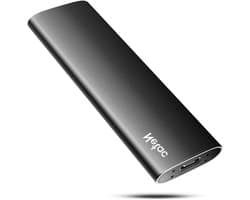Externe SSD - Draagbare Opslag - Snelle Data Overdracht - Schokbestendig Ontwerp - 1TB - Zwart