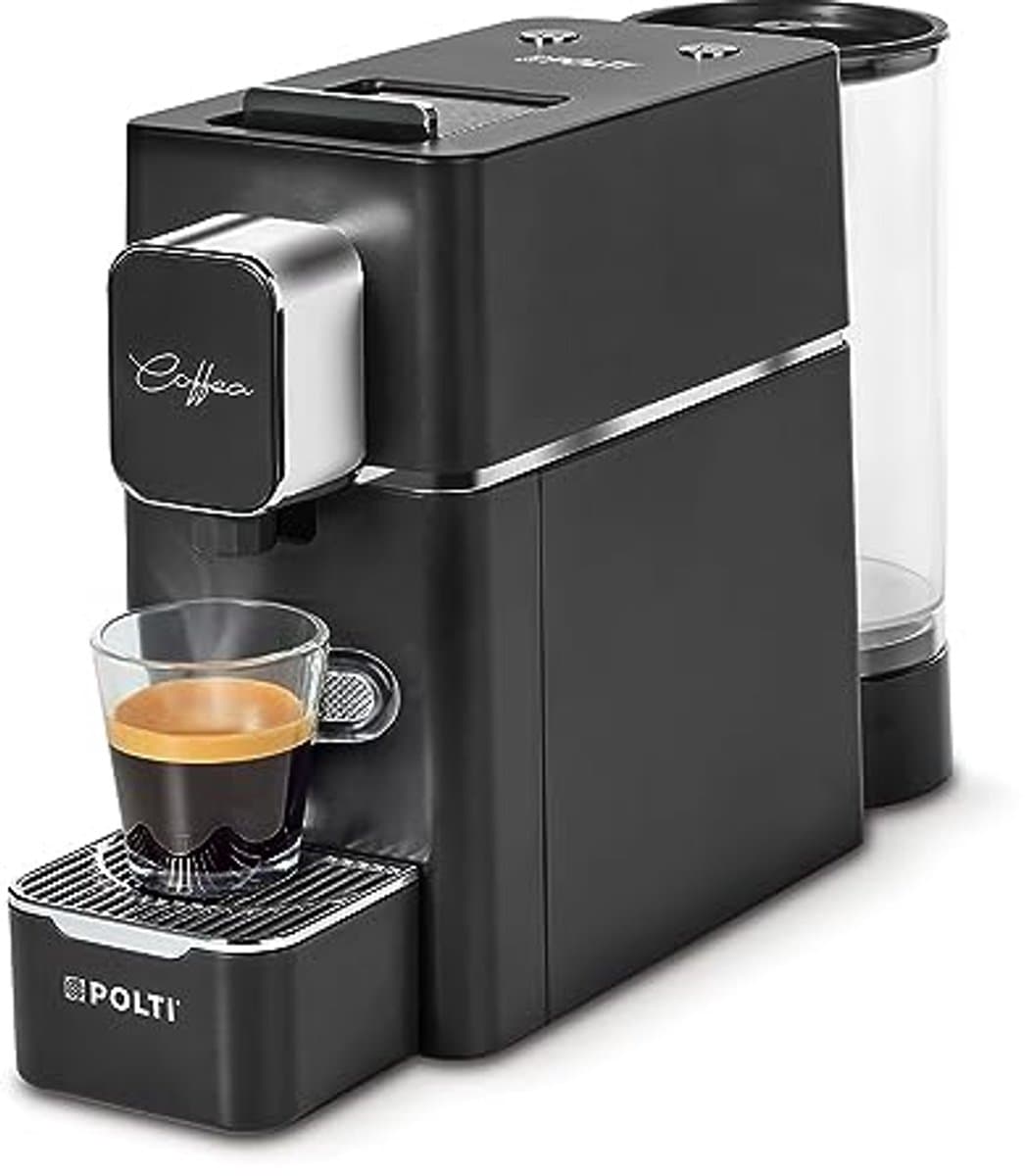Espressomachine voor E.S.E. 44 mm, 0,85 l tank, zwart, korte en lange espresso — afbeelding 1