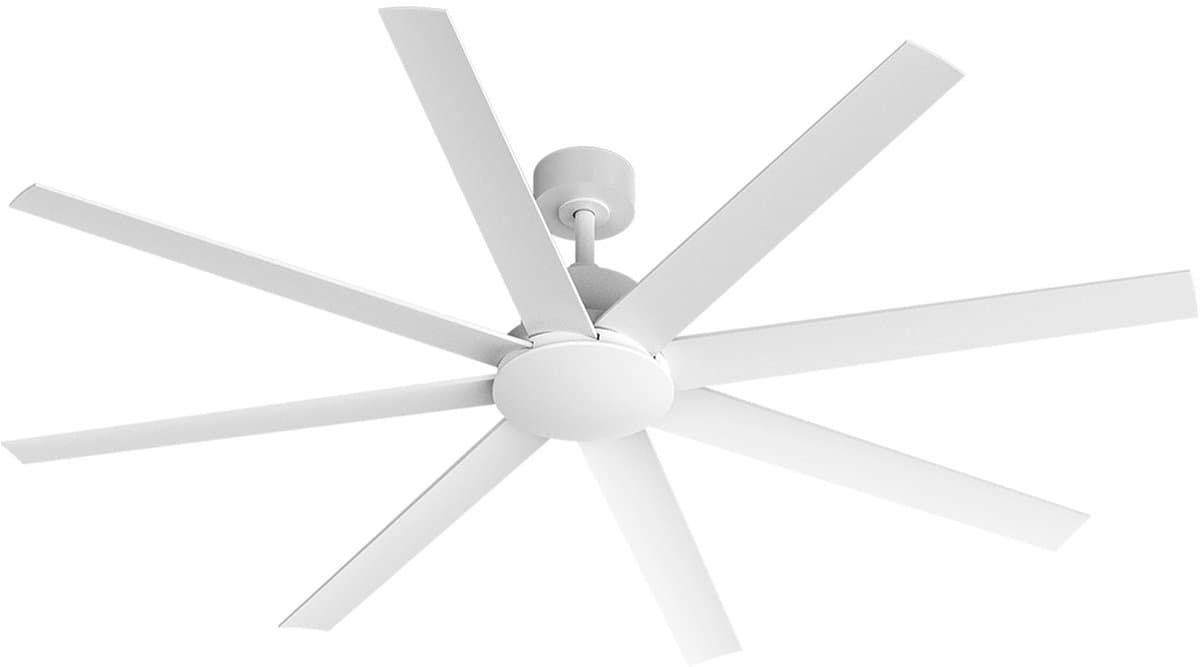 CREATE - Stille plafondventilator van 40W verkrijgbaar in meerdere maten - Wit - Ø165cm - Geen licht - WIND INDUSTRIAL — afbeelding 1