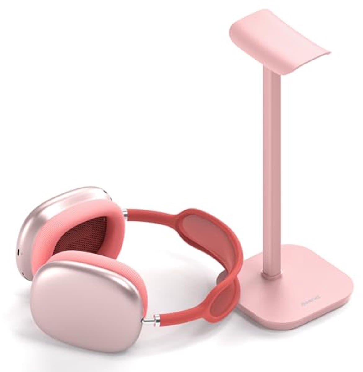 Hoofdtelefoonhouder voor Over-Ear Bluetooth Hoofdtelefoons en Gaming Headsets - Universele Koptelefoonstandaard met Verzwaarde Basis en Aluminium Buis — afbeelding 1