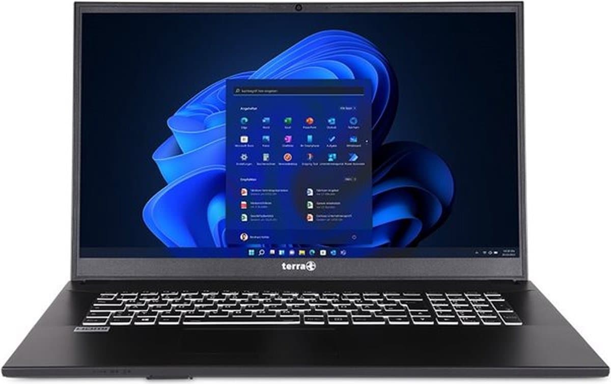 Terra Mobile 1716R 17.3" FullHD laptop - Intel Core i3-1315U - 32GB - 2.0TB M.2 SSD - DVD±RW - Windows 11 Pro — afbeelding 1