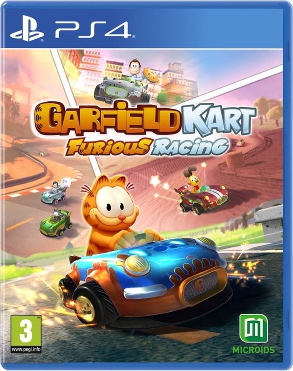 Garfield Kart: Furious Racing - PS4 — afbeelding 1