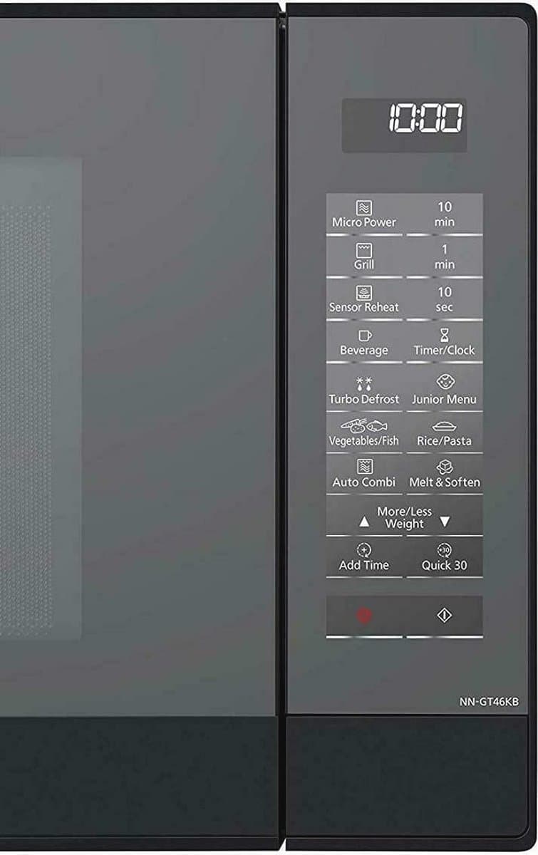 1000 W Magnetron met Grill en 24 Automatische Programma's - 31 Liter Capaciteit - Zwart — afbeelding 1
