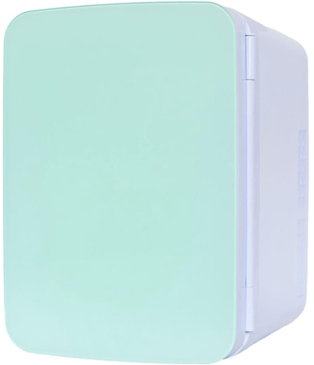 Minibar - Mini Koelkast Glazen Deur - Drankenkoelkast - Flessenkoelkast - 10L- Blauw — afbeelding 1