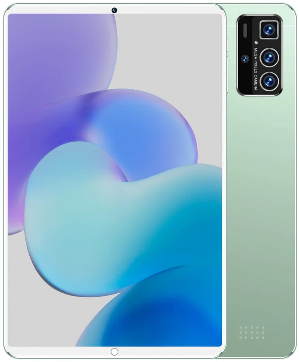 2025 5G Nieuwe 10,36 Inch Tablet Android met 12GB RAM, 256GB ROM, Android 12000mAh Batterij, 16MP + 32MP Camera, 10-Core, Dual Sim Netwerk, Bluetooth - Groen — afbeelding 1