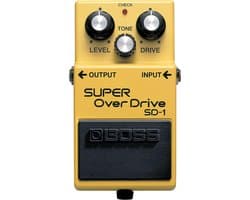Boss SD-1 Super Overdrive overdrive pedaal