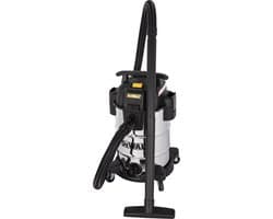 DeWALT DXV30SAPTA 30L RVS Nat- en Droogstofzuiger 230V