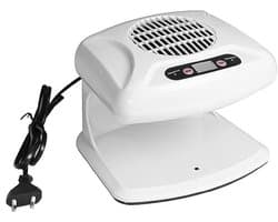 Dailygoods - Luchtkoeler - Dubbele Luchtkoelers - Automatische Aanpassing - Wit - Luchtverfrisser - Ideaal voor Badkamer en Salon - 300 W