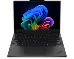 Lenovo ThinkPad T14s 2-in-1 Gen 2 Copilot+ PC Intel Core Ultra 7 355 Hybride (2-in-1) 35,6 cm (14") Touchscreen WUXGA 32 GB LPDDR5x-SDRAM 512 GB SSD Wi-Fi 7 (802.11be) Windows 11 Pro Zwart Engels