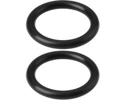 Dailygoods- O-ring 10,6 * 1,8 mm - 2 Stuks - Fluororubber - Compatibel met John Deere - Brandstofsysteem - Uitstekende hitte- en oliebestendigheid - Afdichtring