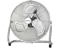 Luchtcirculatieventilator - Industriële Ventilator - Ruimte Koeling - Stabiele Metalen Constructie - 45 cm Blad - Chroom
