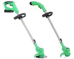 Elektrische Grasmaaier - Tuinmaaier Snoeier - Gazon Onderhoud - Multifunctioneel Ontwerp - 30 cm Snijbreedte - Zwart