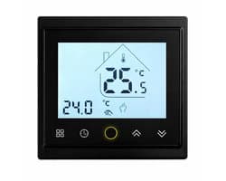 Smart thermostaat AC603H, voor elektrische vloerverwarming, programmeerbaar, 16 A, app-bediening, compatibel met en