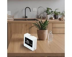 Slimme Programmeerbare Wifi Thermostaat voor CV-ketel met App Bediening