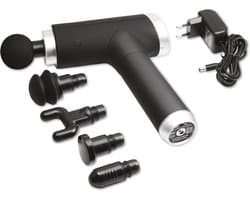 Thijox - Massagepistool voor spiermassage, Elektrisch Massageapparaat met Snelheidsweergave en Batterijlading, LX-013, Spierherstel, Ontspanning, Prof