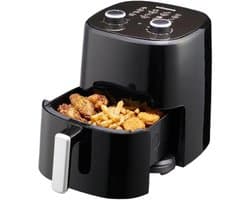 Airfryer 3,2L – Heteluchtfriteuse 1250W – Instelbare Tijd & Temperatuur – Antiaanbaklaag