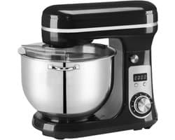 Keukenmixer - Keukenmachine - Keukenmixer met Mengkom - Keukenmixers - Deegmachine - Kneedmachine - Zwart