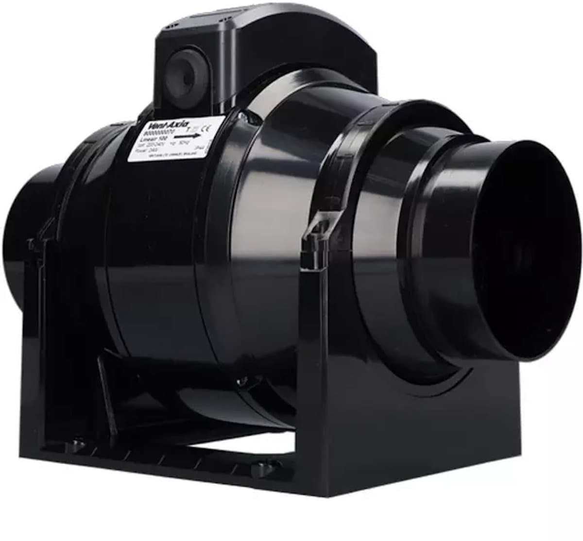 Vent-Axia kunststof buisventilator met timer 576m3/h Ø 150mm – Lineair 150T — afbeelding 1