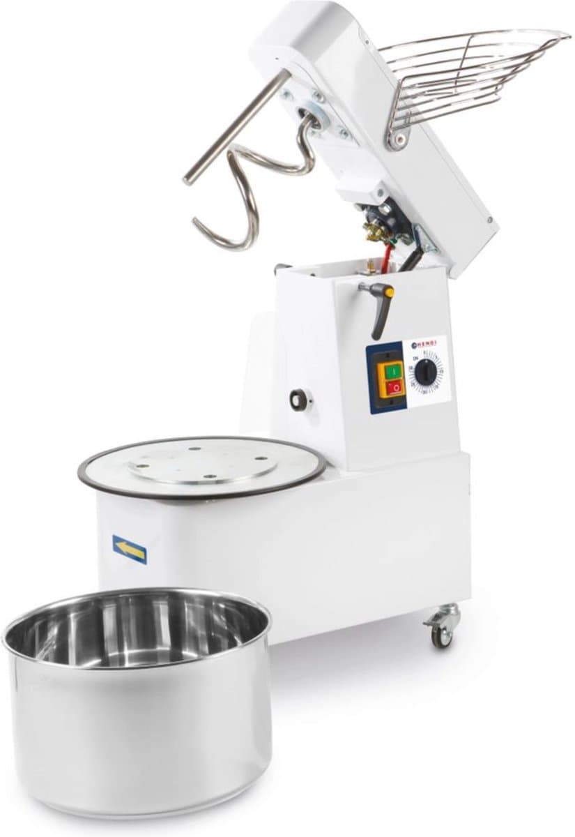 HENDI Deegmachine – kantelbare kop – verwijderbare mengkom – 35 kg/u – 10L — afbeelding 1
