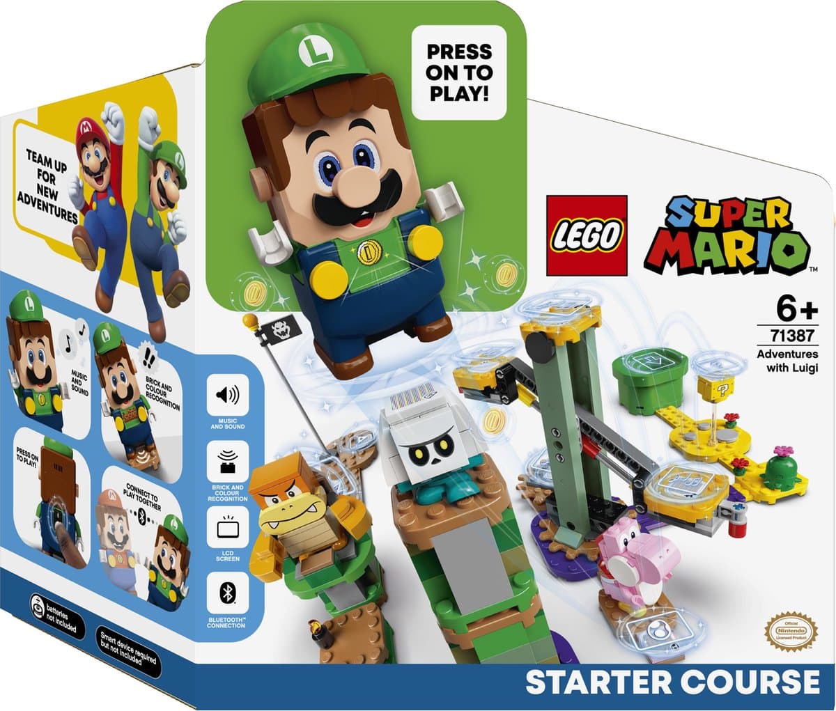 LEGO Super Mario Avonturen met Luigi startset 71387 — afbeelding 1