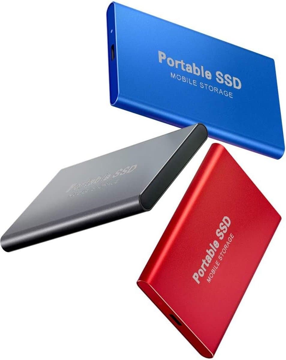 Harde schijf extern - Harde schijf - 1TB - Draagbaar - Externe harde schijf - Must have voor al uw extra foto's en bestanden! — afbeelding 1