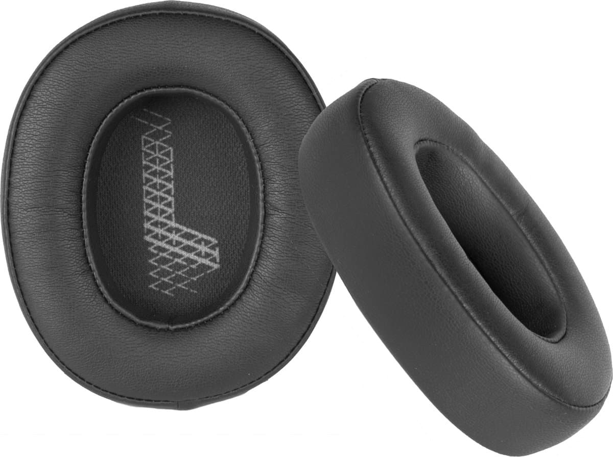 Somstyle Oorkussens Geschikt Voor JBL Live 500BT - 2 Stuks - Vervangende Koptelefoon Earpads - Zacht Schuim - Eiwitleer - Zwart — afbeelding 1