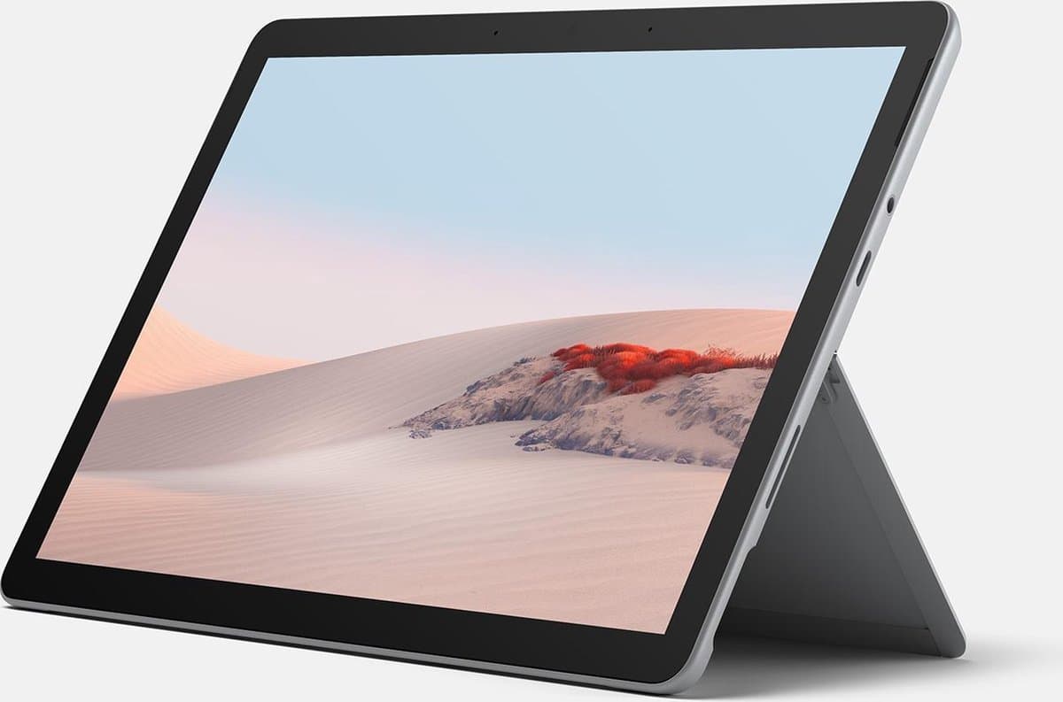 Microsoft Surface Go 2 - Intel Pentium Gold - 10.5 inch - 64GB - Platinum — afbeelding 1