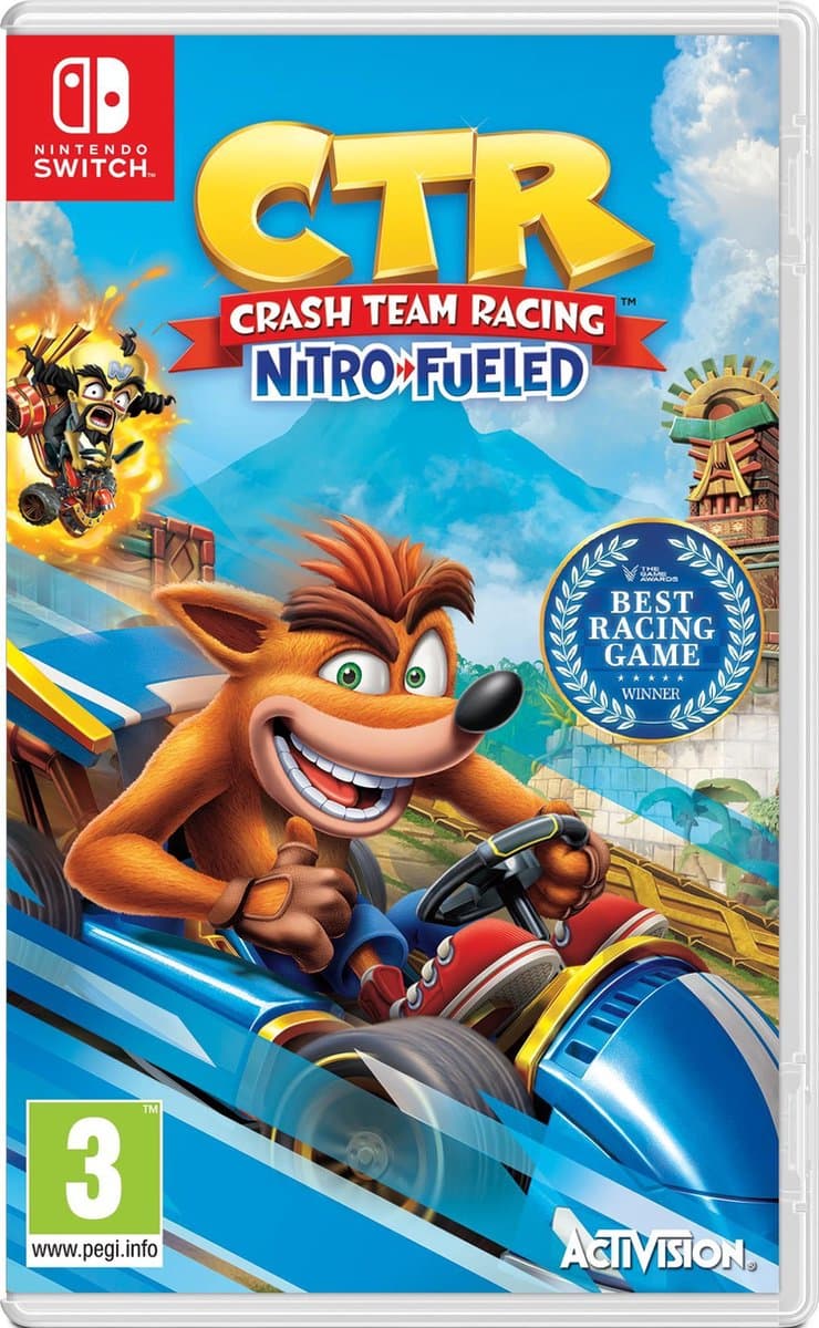 Crash Team Racing Nitro-Fueled - Nintendo Switch — afbeelding 1