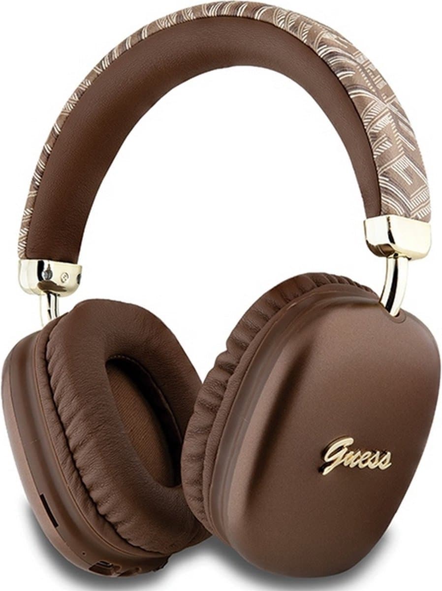Guess G-Cube Bluetooth Stereo Over-Ear Koptelefoon - Bruin — afbeelding 1