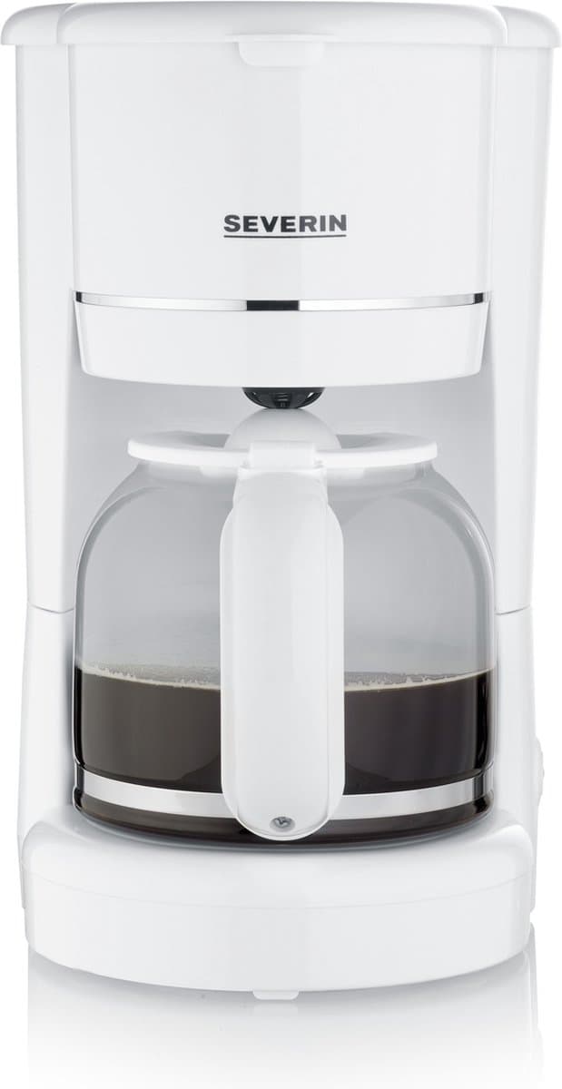 Severin KA 4323 Filter-koffiezetapparaat - met afwasbaar permanent filter - 900 Watt - Wit — afbeelding 1