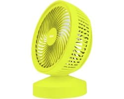 Trust - Ventu | USB Ventilator | 42 dB | Antislipvoet | Veiligheidsrooster | Geel
