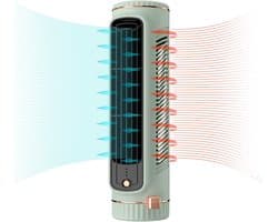 Luchtkoeler - Ventilator - Persoonlijk Comfort - 3 Windsnelheden - Compact - Lichtgroen
