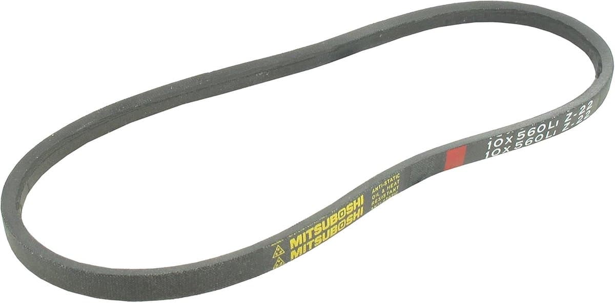 V-snaar Grasmaaier - Gladde band - Onderhoud Tuin - Hoge Duurzaamheid - 768 mm - Zwart — afbeelding 1