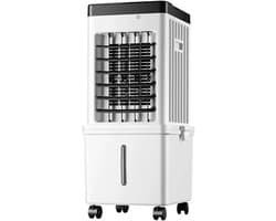 Verdampingskoeler - Draagbare airco - Ruimte koelen - 4-in-1 functie - 2x 15L tank - Wit