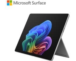 Microsoft Surface Pro - 13 inch - LCD - Snapdragon® X2 Plus (10 Core) - 16 GB RAM - 512 GB SSD - Platinum - 12e Editie