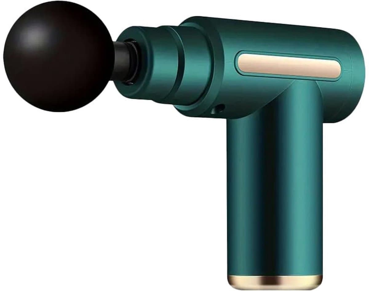 Massagepistool/spiermassagepistool/draadloos massagepistool - Groen — afbeelding 1