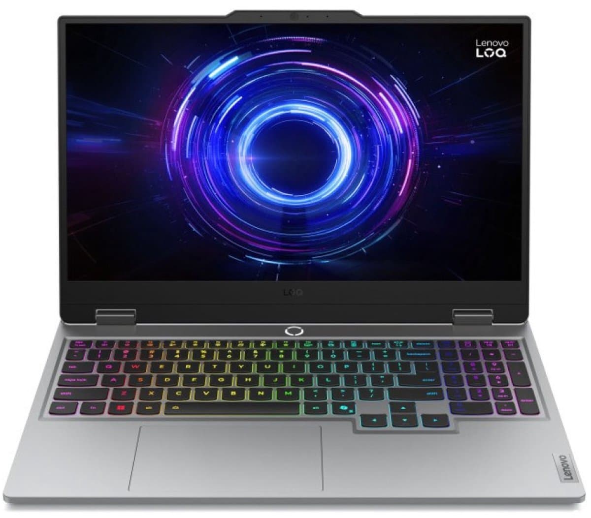 Lenovo LOQ Serie - Laptop - i5-13450HX - 15,6 FHD IPS - Luna Grey — afbeelding 1