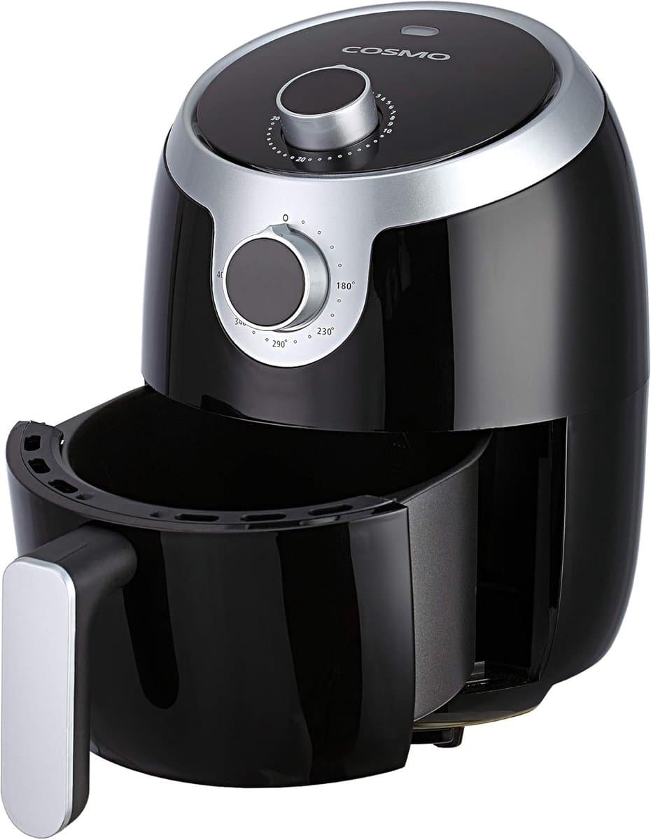 Airfryer - Heteluchtfriteuse Frituurpan - Gezond Koken - Snelle Luchtcirculatie - 2.3 Liter - Zwart — afbeelding 1