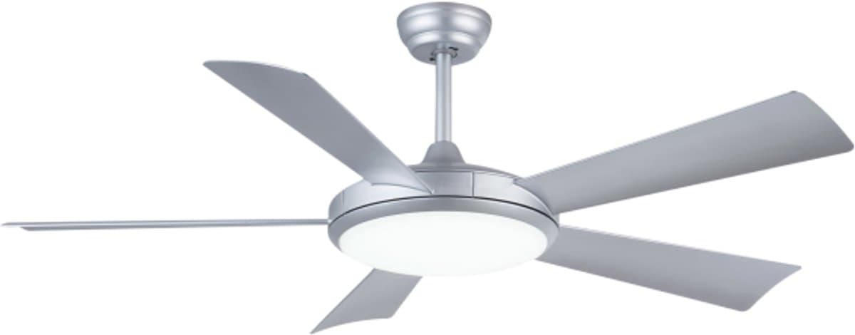 Evolar Smart Plafondventilator met Verlichting en WiFi - 132 cm - Stille Plafondlamp met Ventilator - Dimbaar Warm Wit Licht (LED) - EVO-CF52SNW — afbeelding 1
