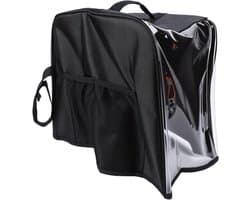 Keukenmixer Hoes - Opbergtas Apparaat - Keuken Organiseren - Stof- en Waterdicht - 39 x 34 x 5 cm - Grijs
