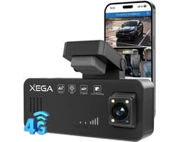 Solidchoice - 2K 4G LTE Dashcam voor Auto met SIM Kaart