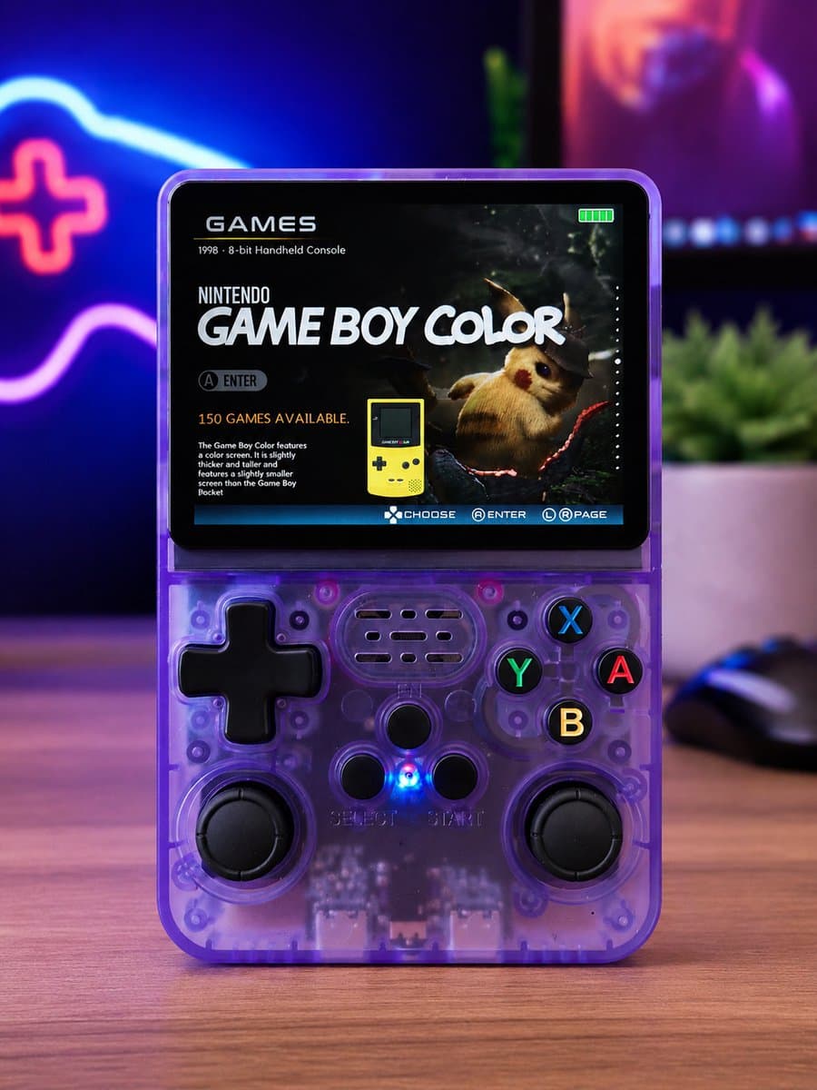 retro game console gameboy controller arcade — afbeelding 1