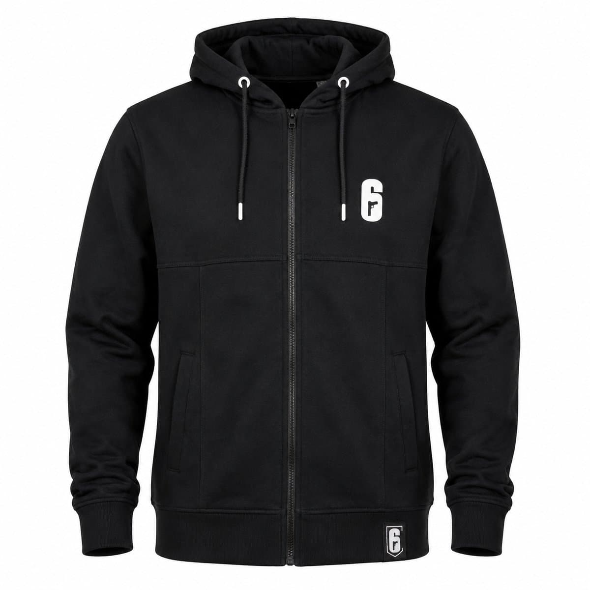 Bioworld – Rainbow Six Siege Vest met Rits – Zwart – Maat L — afbeelding 1