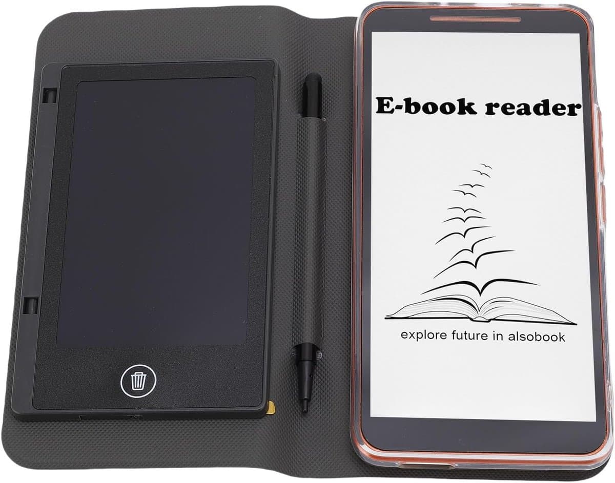 Een 7-inch e-reader die compatibel is met een 8,1-inch scherm, met een ingebouwd notitieblok, draagbaar ontwerp, 1 GB/8 GB opslagruimte, ondersteuning voor PDF- en EPUB-documenten, Bluetooth, wifi, capacitief touchscreen — afbeelding 1